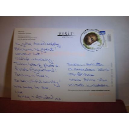 multiview, BRISBANE, AUSTRALIA used postcard 2013 pm #