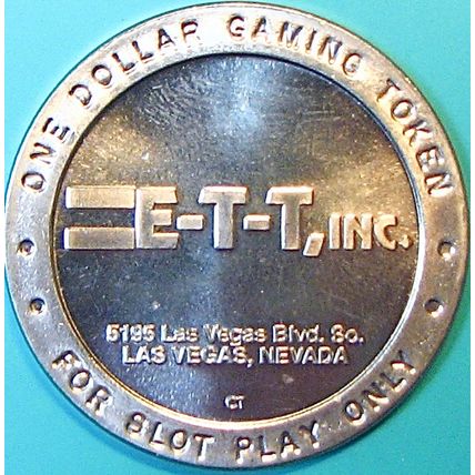 Muddy Rudder. $1 Casino Token. Laughlin, NV. J83.