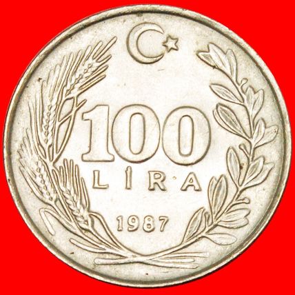 BLOOM (1984-1988): TURKEY★100 LIRAS 1987! ATATURK 1923-1938★LOW START★NO RESERVE