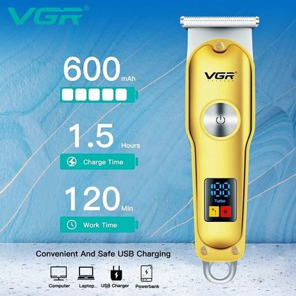 VGR Hair Clipper Cordless Hair Cutting Machine Mens Hair Clippers Shaver v-290
