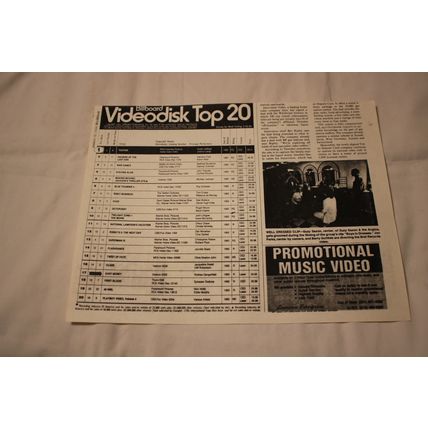 Suzy Saxon & the Anglos Brat Promo Press Kit with Black & White Picture
