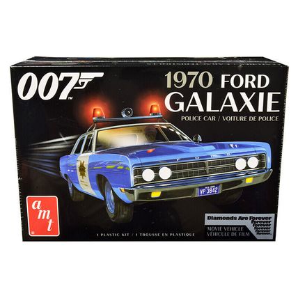 Skill 2 Model Kit 1970 Ford Galaxie Police Car "Las Vegas Metropolitan Police...