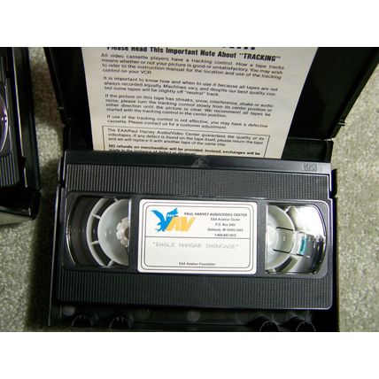 EAA Air Adventure Museum VHS cassette tapes (2)