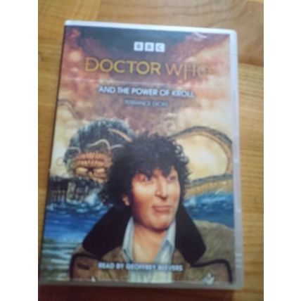 Doctor Dr Who Tom Baker THE POWER OF KROLL CD Audiobook NOT dvd Terrance Dicks