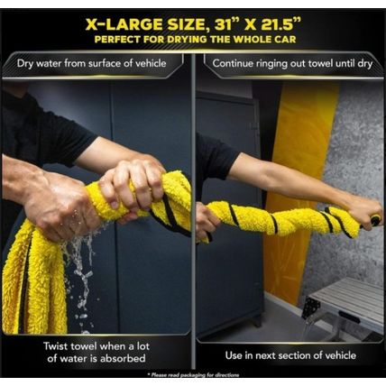 Meguiar's X190400 Supreme Shine Drying Towel,(FREE SHIPPING) Large Super Plush