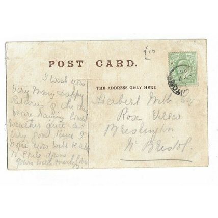 Sweet Cottage, Croyde, Near Braunton, Devon, Postcard.