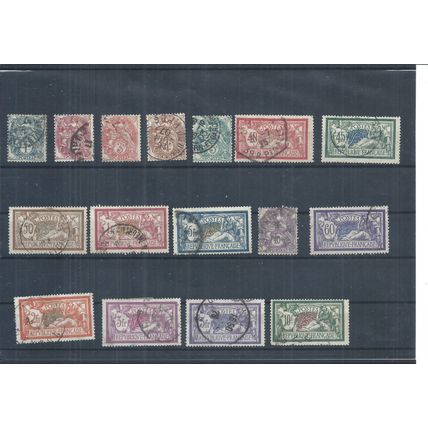 France stamps. 1900 & 1920 used lot (AQ317)