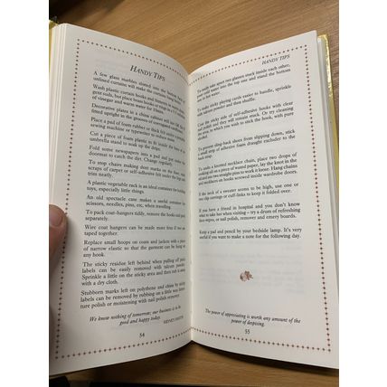 1995 "MARY ROSE'S 1001 COUNTRY HOUSEHOLD HINTS" HARDBACK BOOK (P3)