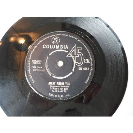 7" 1963. GERRY AND THE PACEMAKERS .HOW DO YOU DO IT , COL DB 4987.. NEAR MINT