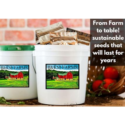 100 Seed Packets, 50 Varieties: Ultimate Seed Vault for Home Food Security & Abu