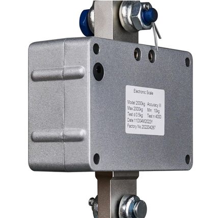 2000KG / 4400LBS 2Ton Digital Crane Scale with Remote, Industrial Heavy Duty Ele