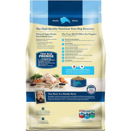 Blue Buffalo Life Protection Formula Puppy Dry Dog Food, Chicken & Brown Rice, 3