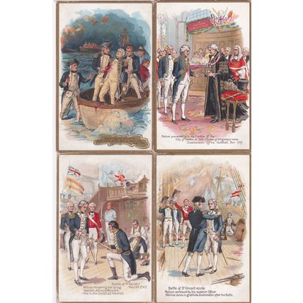 ED52 NELSON- 5 VARIOUS POSTCARDS. 1 POSTALLY USED