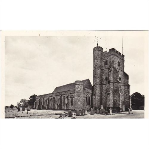 St George Church Ivychurch Kent Postcard (Ken70751)
