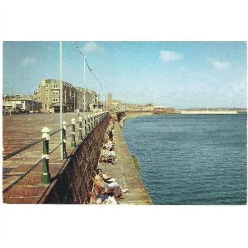 Penzance, Cornwall - Sea Front - Dixon postcard c.1960s