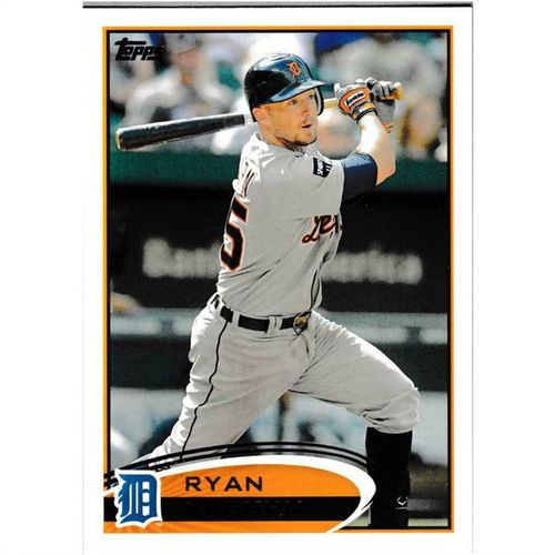 2012 Topps Baseball 282 Ryan Rayburn Detroit Tigers