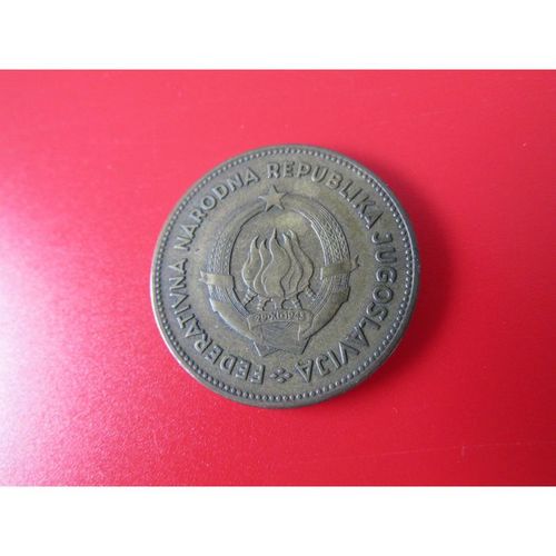 1955 YUGOSLAVIA 50 DINARA - COIN - 2 FREE POST. E
