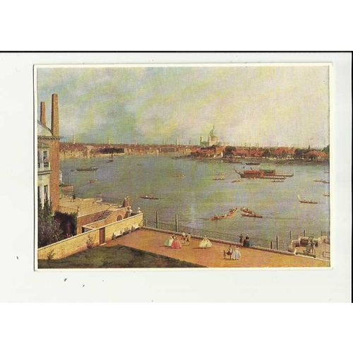 LONDON City Of London Art Postcard by Medici Society