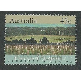AUS 1992 45c 'VINEYARDS - W.A' FINE USED (EBID47-911)
