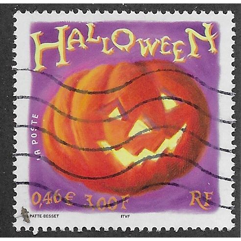 FRA 2001 3F 'HALLOWEEN' FINE USED (EBID55-922)