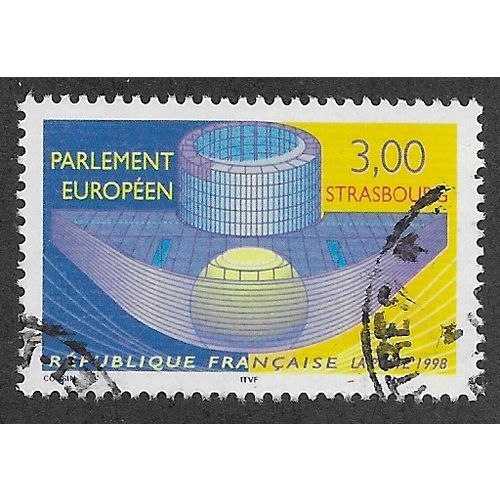 FRA 1998 3F 'EUROPEAN BUILDING, STRASBOURG' FINE USED (EBID58-036)