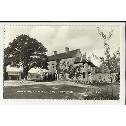 Warwickshire NUNEATON Griff House Postcard by Valentine (L 60)