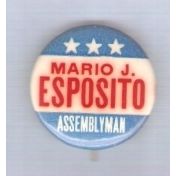 New York Assemblyman Candidate: Esposito Political Campaign Button~1