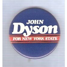 New York Senate Candidate: Dyson Political Campaign Button~4