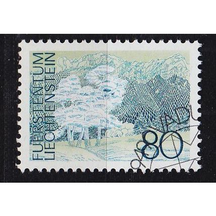 LIECHTENSTEIN [1972] MiNr 0575 ( O/used ) Landschaft