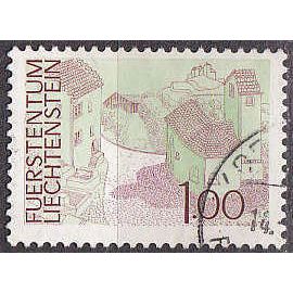 LIECHTENSTEIN [1972] MiNr 0576 ( O/used ) Landschaft