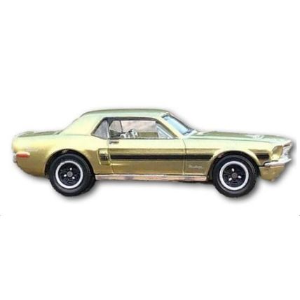 Matchbox - 1968 Ford Mustang GT CS: Ford Mustang Series #10/12 (2020) *Gold*