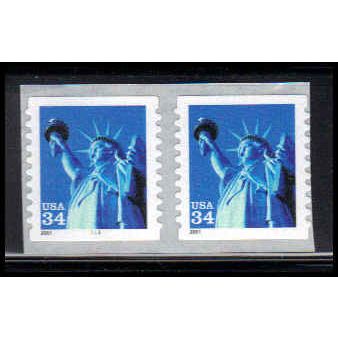 3477 34c Statue of Liberty Very Fine MNH CNP Left 1111 PA3721