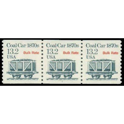 2259 13.2c Coal Car Fine MNH Dry Gum PNC 2/3 R0200
