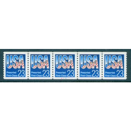 2606 23c U.S. Flag Very Fine MNH PNC A1111/5 G0143