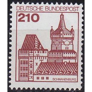GERMANY BUND [1978] MiNr 0998 ( **/mnh ) Bauwerke