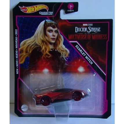 HOT WHEELS ' DOCTOR STRANGE MULTIVERSE OF MADNESS ' SCARLET WITCH car (2021)