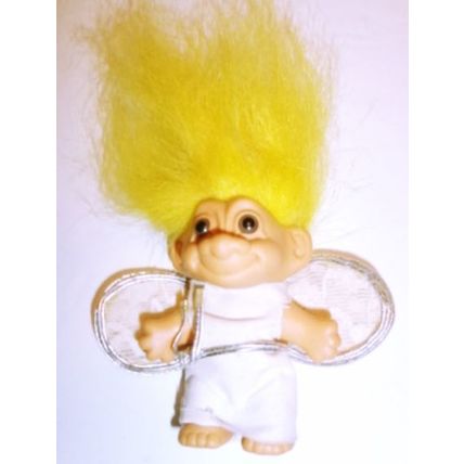 Vintage Lot of 4 Different Trolls Various Sizes and Brands w Individual Photos