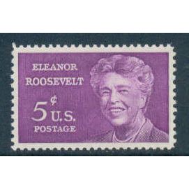1236 5c Eleanor Roosevelt Fine MNH MA0300