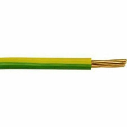 Earth Cable Single Core 6491x 6mm Green and Yellow
