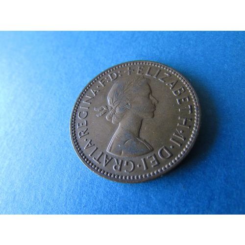 1964 QUEEN ELIZABETH II HALFPENNY - COIN - 4 FREE POST. AA