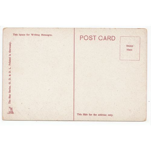 Roath Park Lake Cardiff G D & D L Postcard