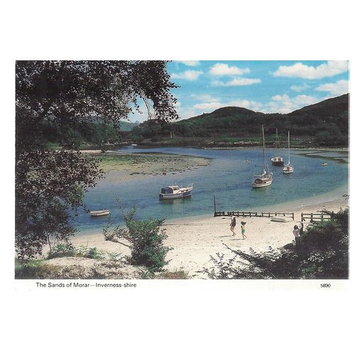 THE SANDS OF MORAR, INVERNESS-SHIRE unused vintage postcard Whiteholme =
