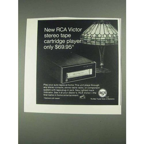 1967 RCA Victor Stereo Tape Cartridge Player Ad
