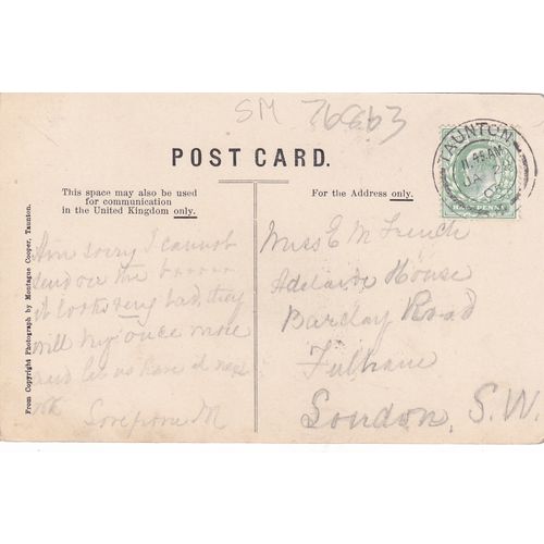 Selworthy The Green Somerset Postcard (SM76863)