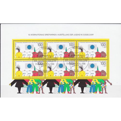 GERMANY BUND [1990] MiNr 1472 Block 21 ( Sonder-O/used )
