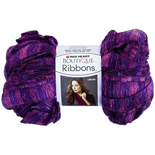 Red Heart Boutique Ribbons Yarn - Aurora