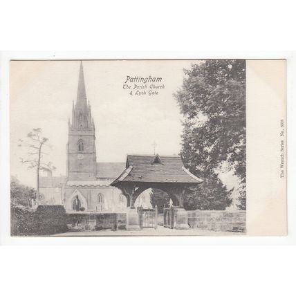 Parish Church Pattingham Postcard Staffordshire The Wrench Series 8398