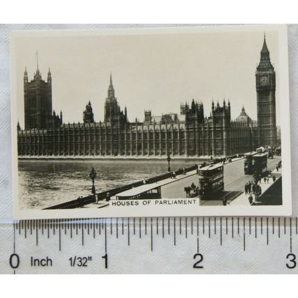 1935 Senior Service Sights of London No. 6 Houses of Parliament