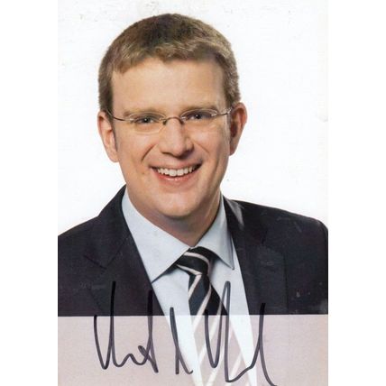 Dr Reinhard Brandl Christian Social Union of Bavaria Hand Signed Photo