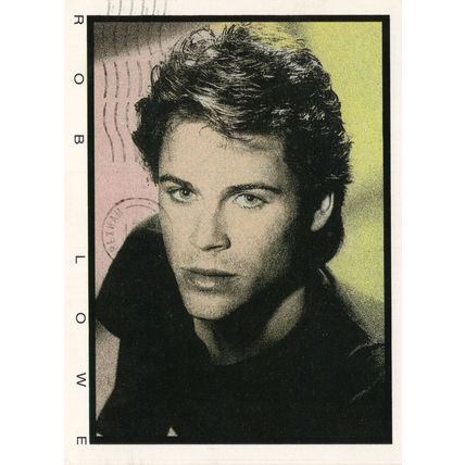 Rob Lowe Blue Jeans Magazine Postcard